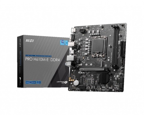 MSI Płyta główna PRO H610M-E s1700 DDR4 HDMI M.2 mATX 