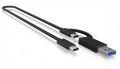 IcyBox Obudowa dysku SSD IB-1807MT-C31 M.2 NVMe, USB 3.2(Gen2) Type-C, Aluminium 