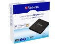 Verbatim Nagrywarka CD/DVD RW USB-C 3.2 slim 