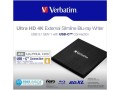 Verbatim Nagrywarka BLU-RAY USB-C 3.1 zewnętrzna x6 Ultra HD 4K 