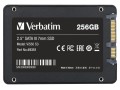Verbatim Dysk SSD wewnętrzny 256GB 2,5cala VI550 S3 SATA III czarny 