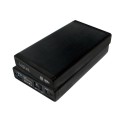LogiLink Zewnętrzna obudowa HDD 3.5 cala, SATA, USB3.0, Czarna Aluminiowa 