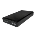 LogiLink Zewnętrzna obudowa HDD 3.5 cala, SATA, USB3.0, Czarna Aluminiowa 
