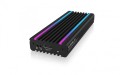 IcyBox IB-1824ML-C31 Obudowa M.2 NVMe z oświetleniem RGB 
