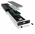 IcyBox IB-1824ML-C31 Obudowa M.2 NVMe z oświetleniem RGB 