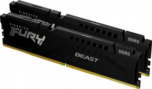 Kingston Pamięć DDR5 Fury Beast Black  16GB(2* 8GB)/5200  CL40 