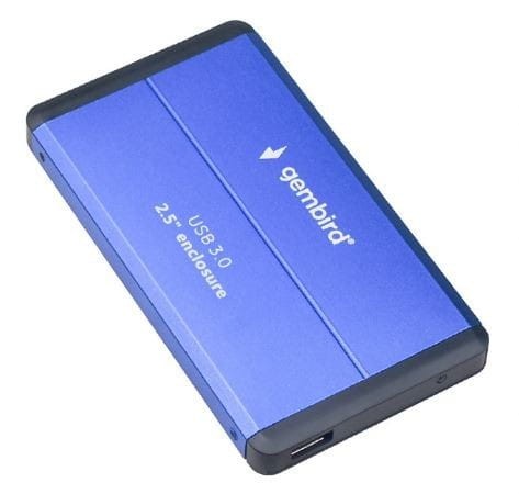 Gembird Obudowa zewnętrzna 2.5 USB 3.0 Niebieska 