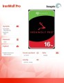 Seagate Dysk IronWolfPro 16TB  3.5'' 256MB ST16000NT001 