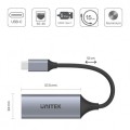 Unitek Adapter USB-C 3.1 GEN 1 RJ45; 1000 Mbps; U1312A 