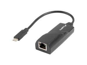 Lanberg Karta sieciowa USB-C 3.1 1X RJ45   1GB NC-1000-02