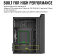 AeroCool Obudowa CS-109 Black RGB USB 3.0 Mini Tower 
