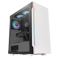 Thermaltake obudowa H200 TG Snow RGB 