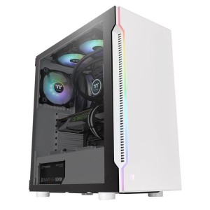 Thermaltake obudowa H200 TG Snow RGB 