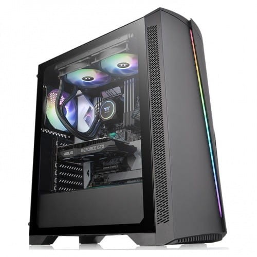 Thermaltake Obudowa - H350 RGB Tempered Glass 