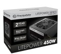 Thermaltake Litepower II Black 450W (Active PFC, 2xPEG, 120mm) 