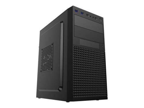 Gembird Obudowa komputerowa Fornax K300, Micro-ATX, 2x USB 3.0 + 2x USB 2.0 czarna