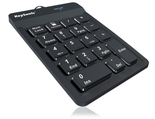 KEYSONIC ACK-118BK2 odporna na kurz, IP64 