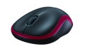 Logitech Mysz bezprzewodowa M185 czerwona 910-002237 