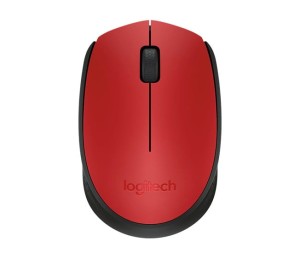 Logitech M171 Red Mysz Bezprzewodowa 910-004641