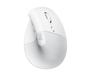 Logitech Mysz Lift Biała 910-006475 