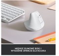Logitech Mysz Lift Biała 910-006475 