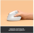 Logitech Mysz Lift Biała 910-006475 