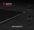 Elmak Podkładka pod mysz gaming SAVIO Precision Control XL 900x400x3mm, obszyta