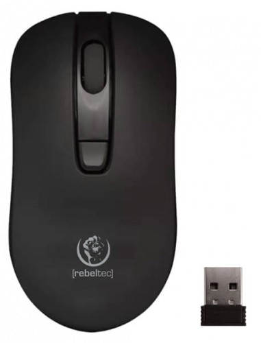 Rebeltec Mysz bezprzewodowa Rebeltec STAR black 800/1000/1600 DPI 