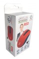 Rebeltec Mysz bezprzewodowa Rebeltec STAR red 800/1000/1600 DPI 
