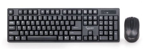 Gembird Zestaw klawiatura + mysz czarny, bezprzewodowy 