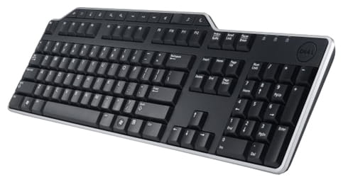 Dell Przewodowa biznesowa klawiatura multimedialna USB KB-522, czarna 