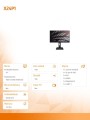 AOC Monitor 24 X24P1 IPS DVI HDMI DP Pivot Głośniki