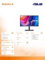 Asus Monitor 32 cale PA32UCG-K