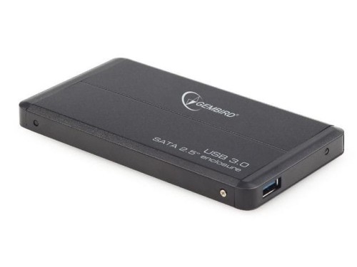 Gembird Kieszeń zewnętrzna HDD 2.5'' Sata USB 3.0 Black 
