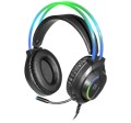 Defender Słuchawki nauszne z mikrofonem FLAME RGB 