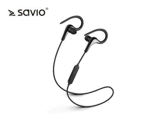Savio Słuchawki Bluetooth z mikrofonem, WE-03