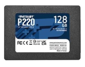Patriot Dysk SSD 128GB P220 550/480 MB/s SATA III 2.5 