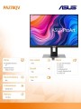 Asus Monitor 27 cali ProArt PA278QV IPS WQHD HDMI DP mDP HUB USB sRGB: 100% 