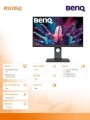 Benq Monitor 27 cali PD2705Q  LED 5ms/QHD/IPS/HDMI/DP/USB 