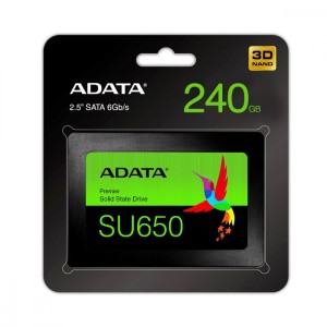 Adata Dysk SSD Ultimate SU650 240GB 2.5 S3 3D TLC Retail 