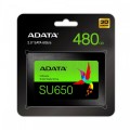 Adata Dysk SSD Ultimate SU650 480GB 2.5 S3 3D TLC Retail 