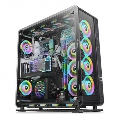 Thermaltake obudowa - Core P8 Black Tempered Glass 