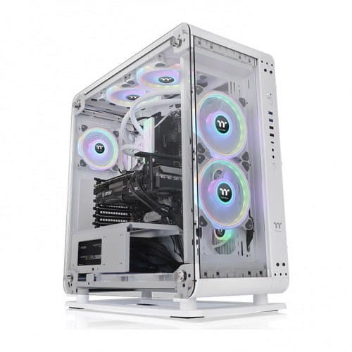 Thermaltake Obudowa - Core P6 Tempered Glass - Snow 