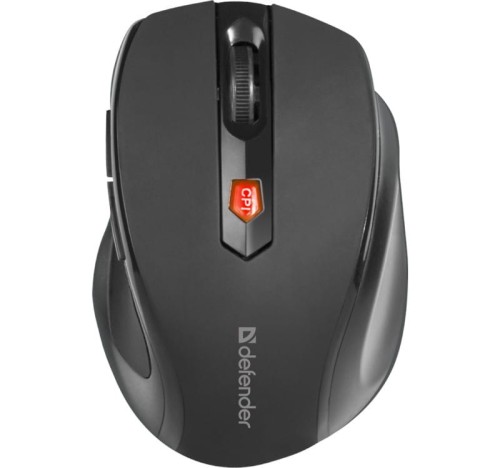 Defender Mysz bezprzewodowa ULTRA MM-315 RF czarna 1600 dpi 6P 