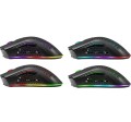 Defender Mysz gamingowa bezprzewodowa Warlock GM-709L Optic RF RGB 2400 dpi 8P 