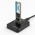Qoltec Stacja dokująca dysków SSD M.2 SATA / PCIe | NGFF / NVMe | USB 3.1 