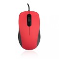MODECOM M10S SILENT CZERWONA PRZEWODOWA MYSZ OPTYCZNA