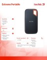 SanDisk Dyskk SSD Extreme Portable 1TB USB 3.2 Gen 2 1050MB/s