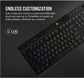 Corsair Klawiatura K100 RGB Air Wireless Ultra Thin Cherry MX 