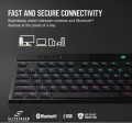 Corsair Klawiatura K100 RGB Air Wireless Ultra Thin Cherry MX 
